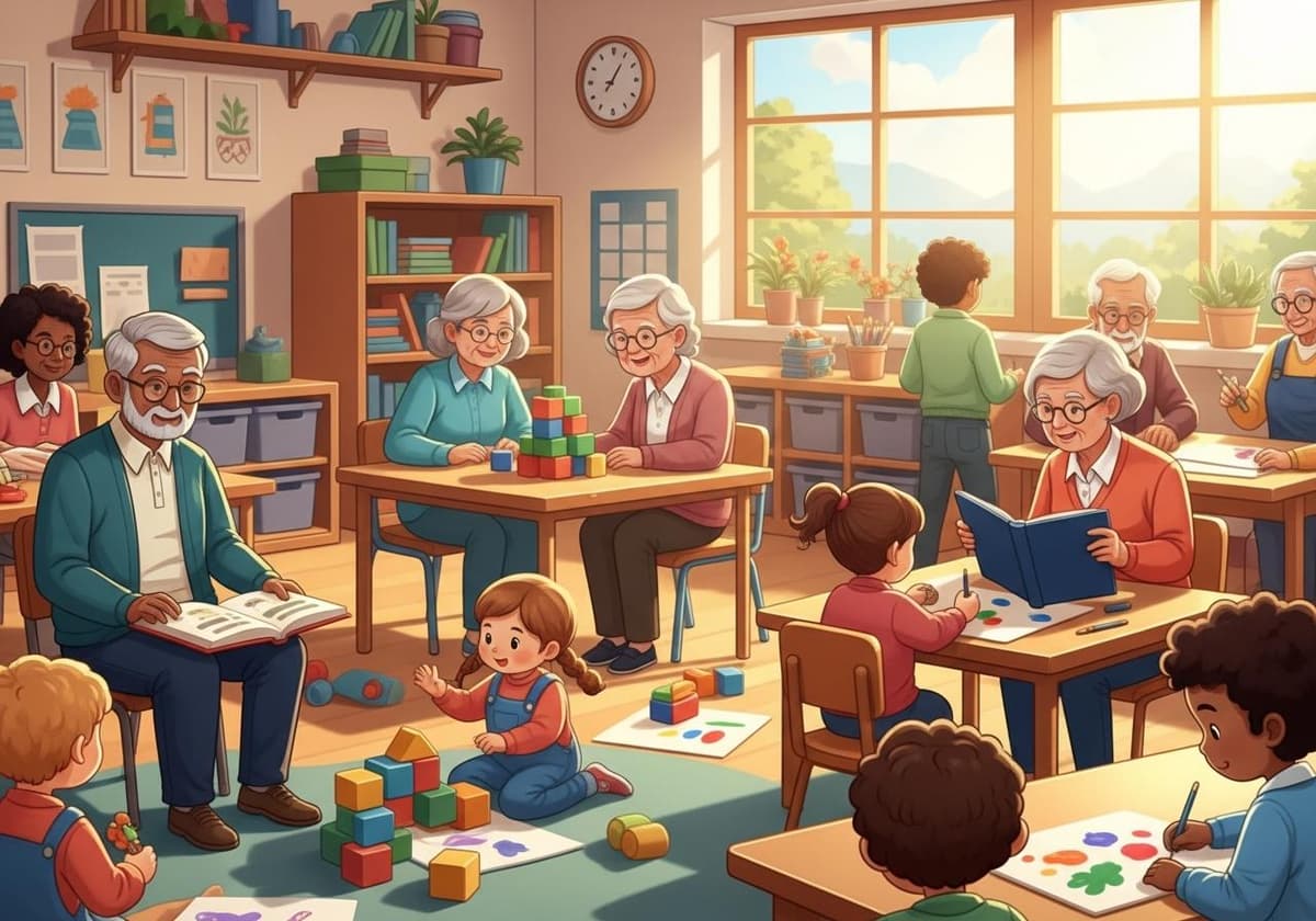 Early Childhood Classes Seniors Can Join